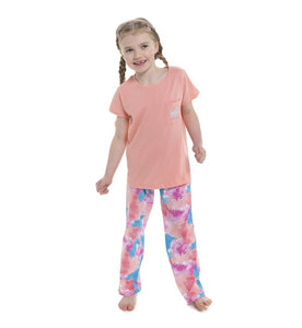 Girls Short Sleeve Pyjamas