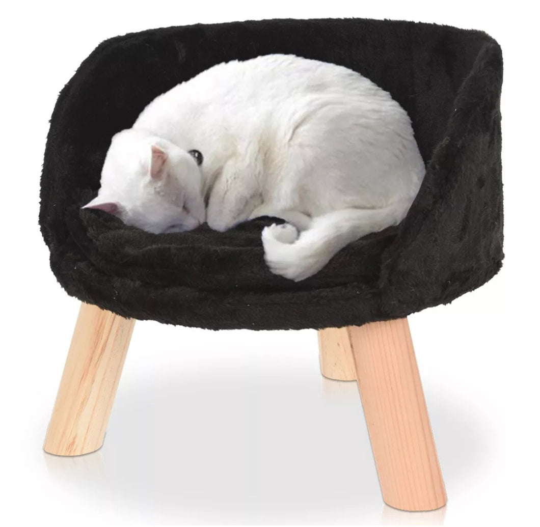 Round Luxury Velvet Pet Stool