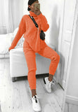 Ladies Chunky Knitted High Roll Neck Lounge Wear Set