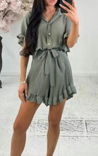 Load image into Gallery viewer, Ladies Pleated Playsuit