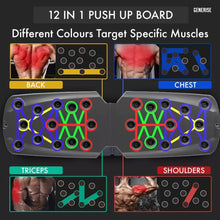 Load image into Gallery viewer, 12 in 1 Push Up Board INC Bag