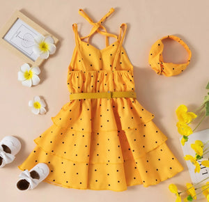 Polka Dot Girls Dresses