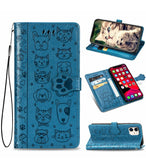 Cute Leather Flip Case For iPhone