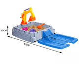 2 in 1 Kids Sand and Water Table Garden Play Set