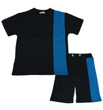 Load image into Gallery viewer, Boys Contrast Panel Shorts Set