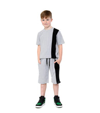 Load image into Gallery viewer, Boys Contrast Panel Shorts Set