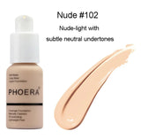 TWIN PACK - Phoera Matte Skin Full Coverage Foundation