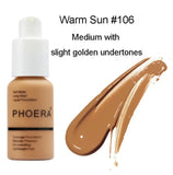 TWIN PACK - Phoera Matte Skin Full Coverage Foundation