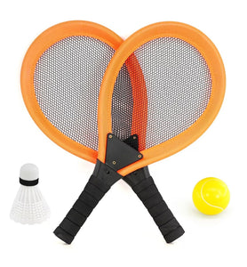 Soft Tennis Set with Shuttlecock & Ball