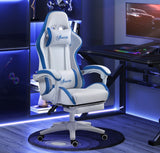 PU Leather Gaming Computer Chair with Headrest