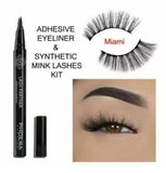 PHOERA® Self-Adhesive Magic Eyeliner Pen & Waterproof No Glue Needed Lashes Kit