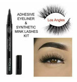 PHOERA® Self-Adhesive Magic Eyeliner Pen & Waterproof No Glue Needed Lashes Kit