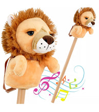 Load image into Gallery viewer, Kids Hobby Horse with Sounds