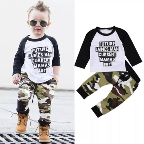 Boys Camo Outfit