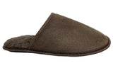 MENS SLIP ON  LIGHTWEIGHT FUR LINED WARM COZY WINTER SLIPPERS