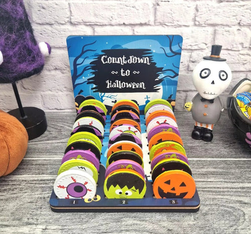 Countdown To Halloween Coin Holder