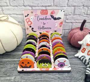 Countdown To Halloween Coin Holder