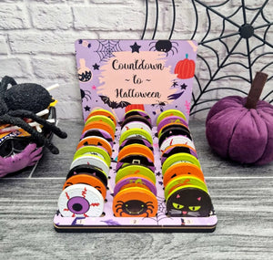 Countdown To Halloween Coin Holder