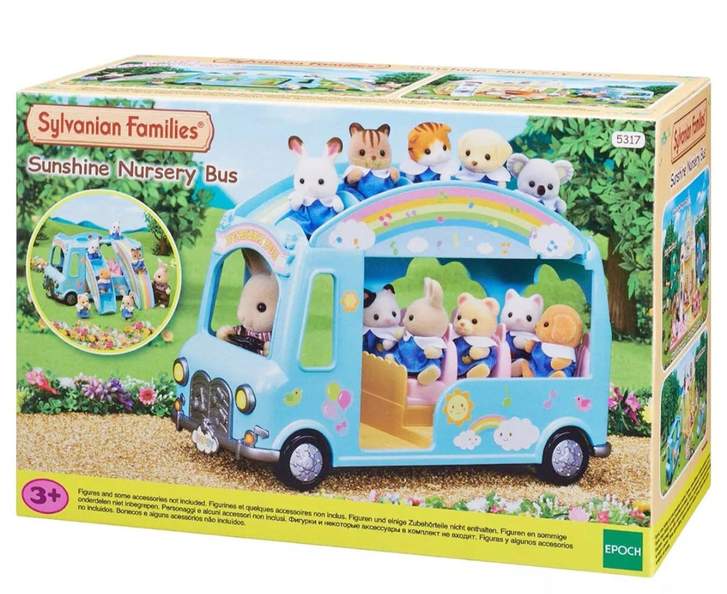 Sylvanian Families Sunshine Nursery Bus