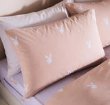 Playboy Iconic Bunny Head Duvet Cover Set