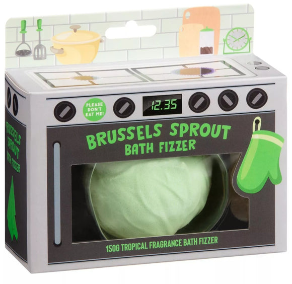 150g Tropical Bath Fizzer - Brussels Sprout