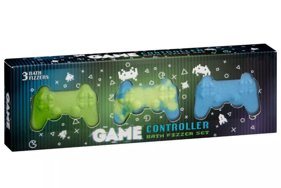 Game Controller Scented Bath Fizzer Set