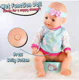 Interactive Baby Girl Doll with Accessories