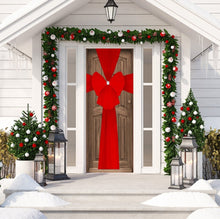 Load image into Gallery viewer, Christmas Door Bow Kit