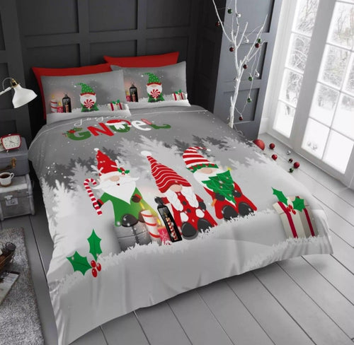 Joyeux Gnoel Christmas Bedding Set