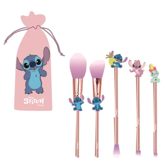 Stitch Make Up Brushes Set with Pouch