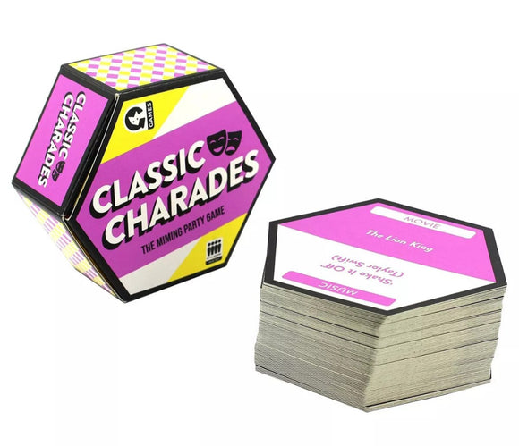 CHARADES Travel Sized Party Game