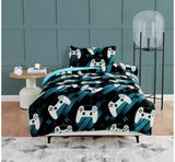 Kids Teddy Single Duvet Sets