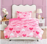 Kids Teddy Single Duvet Sets