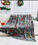 Christmas Sherpa Fleece Throws