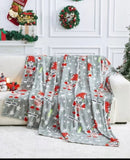 Christmas Sherpa Fleece Throws