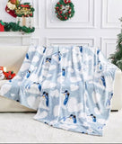 Christmas Sherpa Fleece Throws