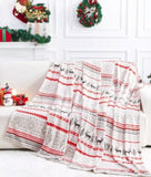 Christmas Sherpa Fleece Throws