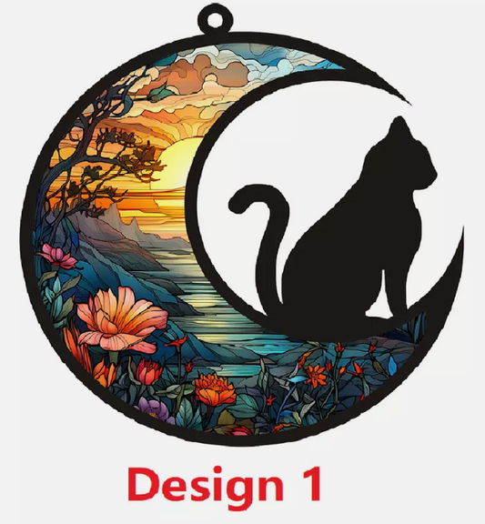 Personalised Dog Cat Memorial Suncatcher