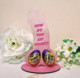 OVER 18's How Do You Eat Yours? Novelty Creme Egg Holder