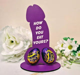 OVER 18's How Do You Eat Yours? Novelty Creme Egg Holder