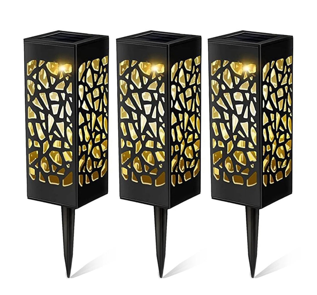 3x Solar Stake Lights