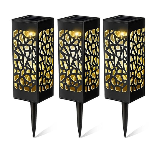 3x Solar Stake Lights