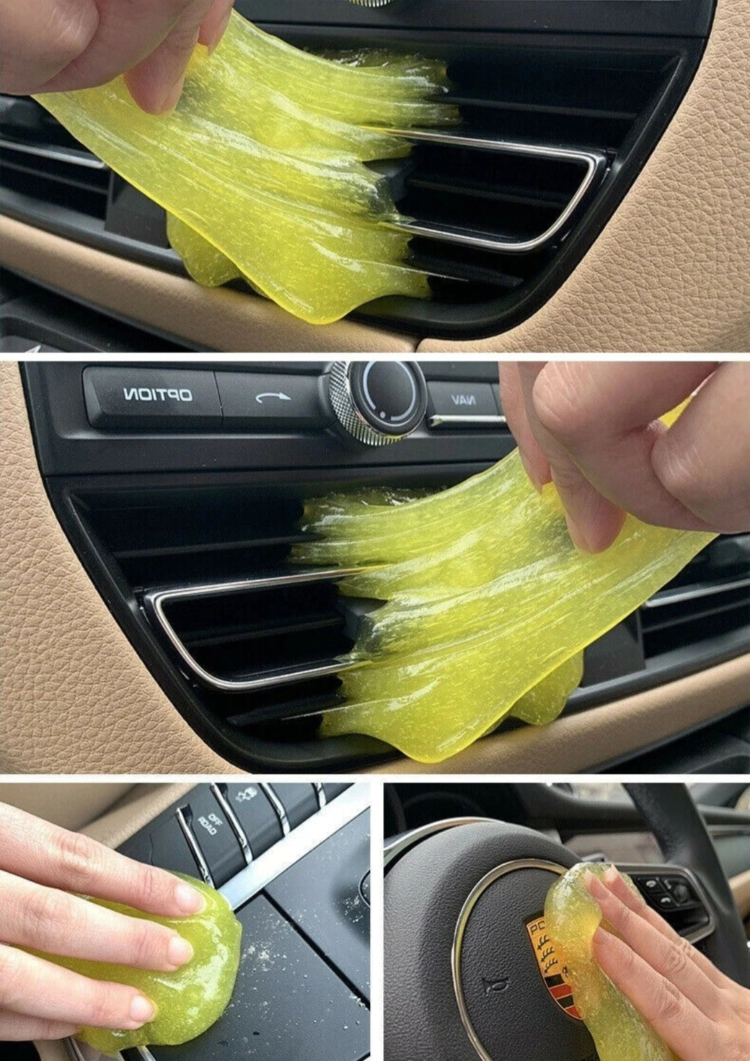 3 X Dirt Remover Magic Gel Putty Cleaner