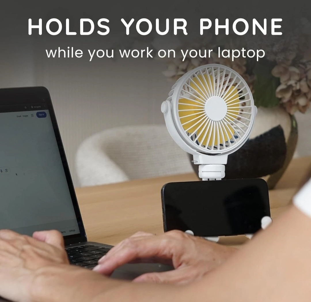 Portable Octopus Mini Desk Fan