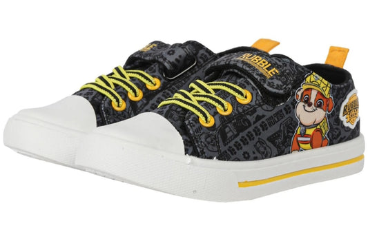 Kids Paw Patrol Rubble & Crew Low Top Canvas Shoes