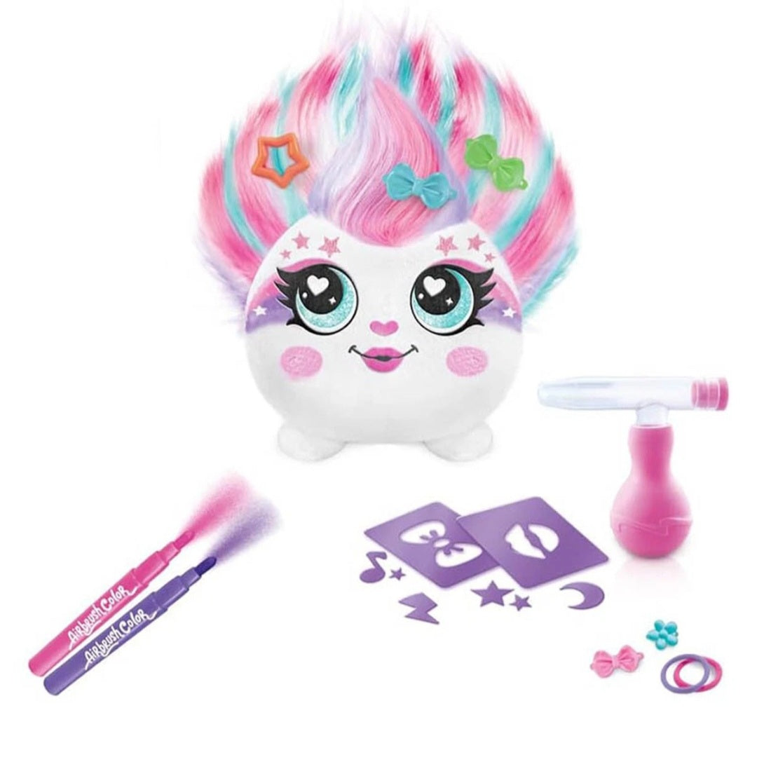 Hair'iffic Mini Soft Plush Toy With Brushable Hair & Accessories