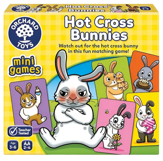 Orchard Toys Hot Cross Bunnies Snap and Pairs Game