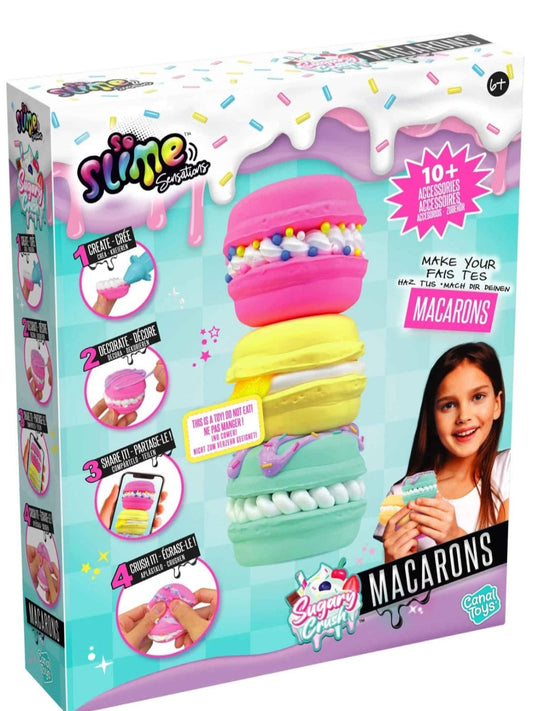 So Slime Sugary Crush Macarons