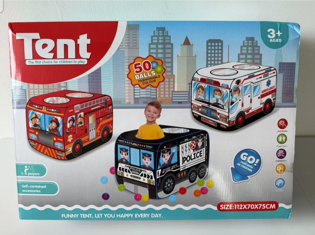 Fire Truck Tent