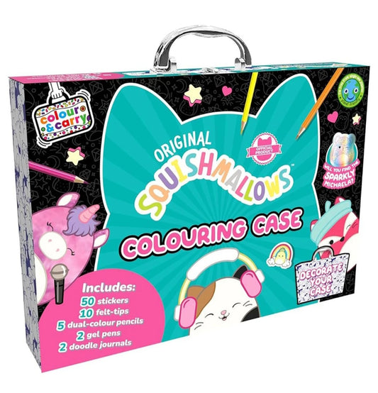Squishmallows Colour and Carry Case